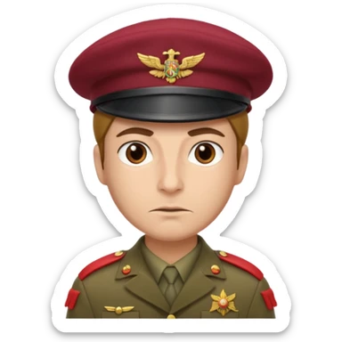 legionario del et español con mi cara  sticker