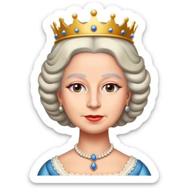 queen charlotte sticker