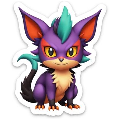Noibat-Noivern-Litten-Hybrid sticker