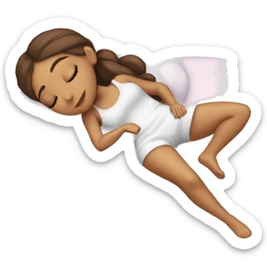 Ariana Grande sleeping sticker
