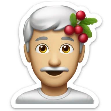 Tasty cranberry poppi sticker