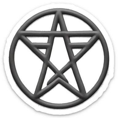 HIM band symbol - heartagram sticker