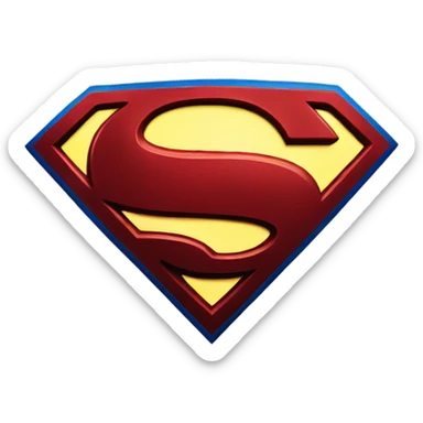 Superman logo  sticker