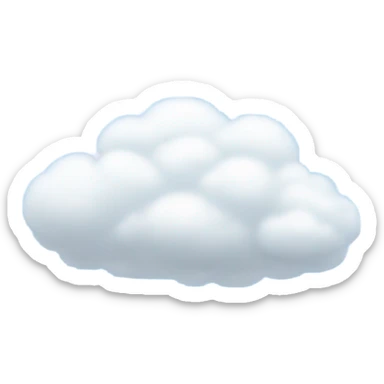 cloud  sticker