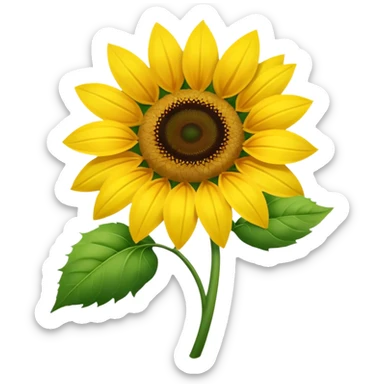 graduation flower sticker