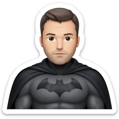 ben affleck batman sticker