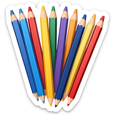 LAPIS DE CORES sticker