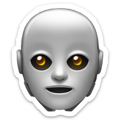 Nanxing robot style inscription in english sticker