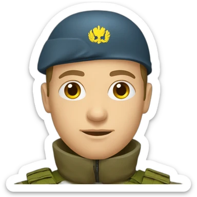 ukrainian soldier sticker