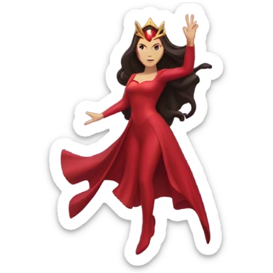 The scarlet Witch sticker