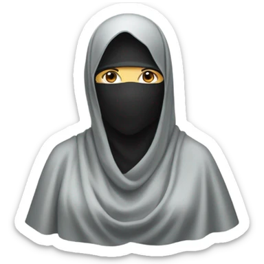 Chador sticker