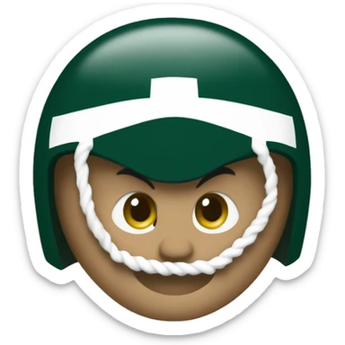 michigan state spartans logo sticker