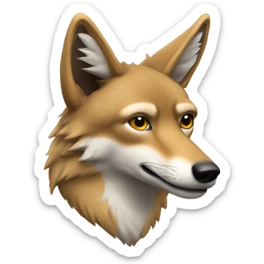 Coyote  sticker