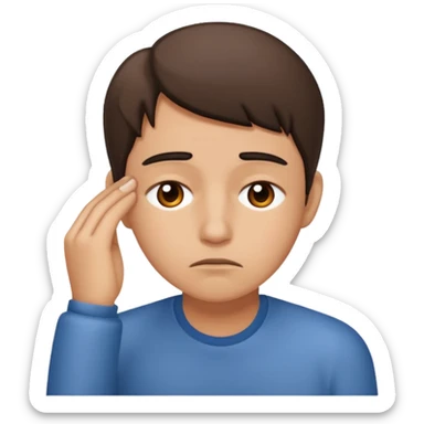 CANSADO LLEGANDO DE TRABAJO ESAUSTO sticker