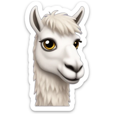 llama mama sticker