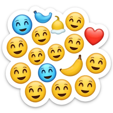 3D glossy emoji sticker, ultra clean cutout, sharp edges, high detail, soft studio lighting, vibrant colors, no background scene, centered composition, 1:1, seamless loop animation, no camera movement sticker