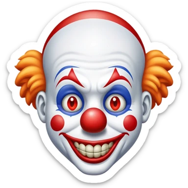 tricky the clown sticker