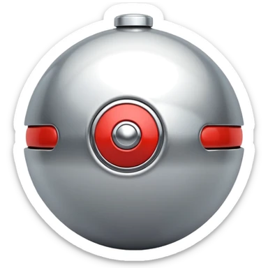 Luxury pokéball from Pokémon sticker