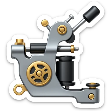 maquina de tatuajes sticker