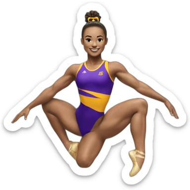 Livvy dunne, lsu gymnast sticker