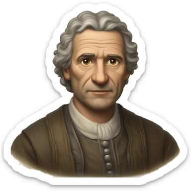 Niklāvs Strunke. Galvas konstrukcija (Ivo Panadži portrets). sticker