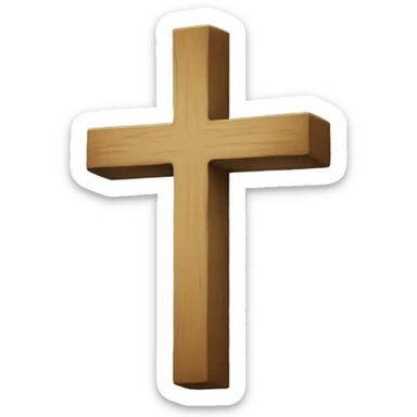 Cross sticker