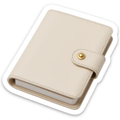 ivory passport cover sticker