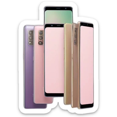 Galaxy S23 Ultra phone, each phone comes in four colours sticker