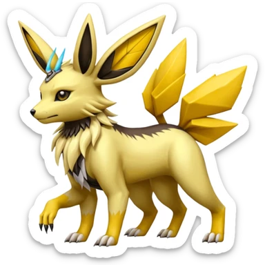 Renamon-Umbreon-Jolteon-Beedrill-Manectric-Palkia-Cresselia-fusion sticker