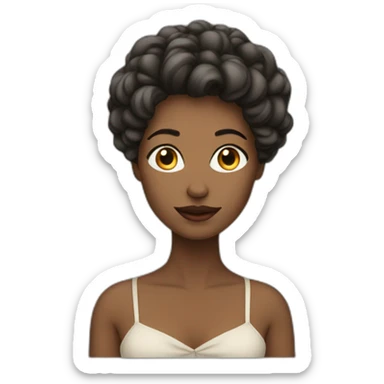 Femme voilée sticker