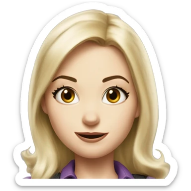  gwen stacy in the amazing spider man  sticker