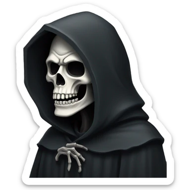 Grim reaper  sticker