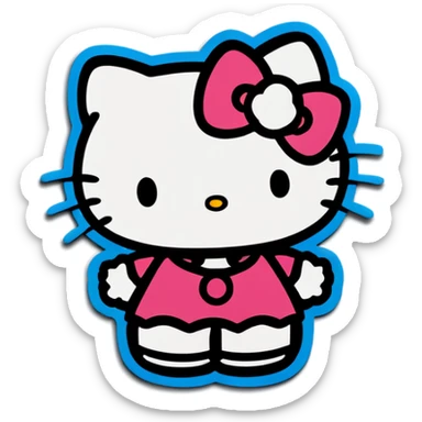 Hello Kitty sticker