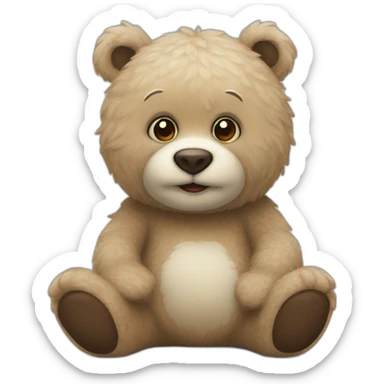 Nounours sticker
