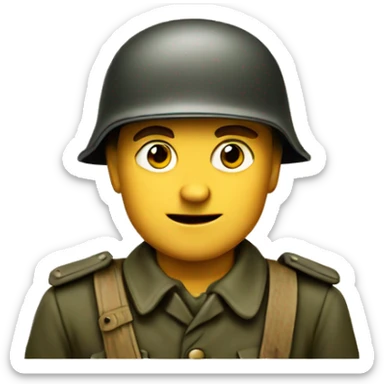 German soldier 1943 sticker
