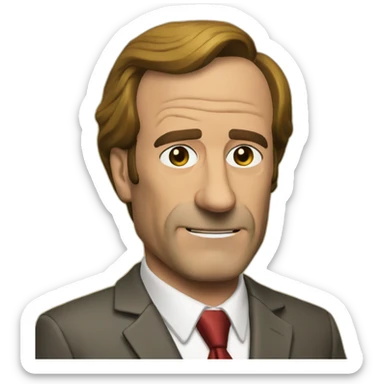 saul goodman sticker