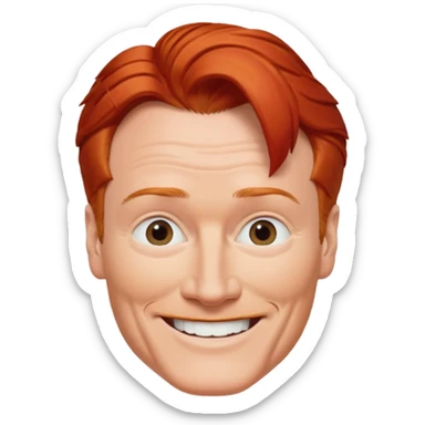 conan o'brien sticker