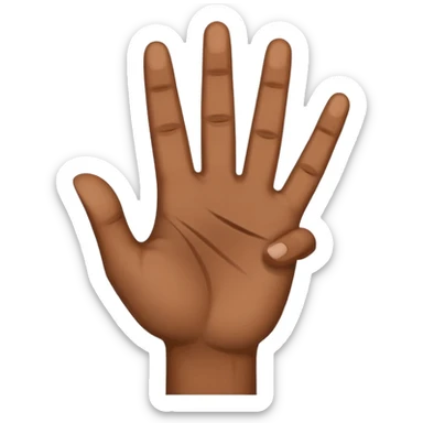 West side gang hand sign sticker