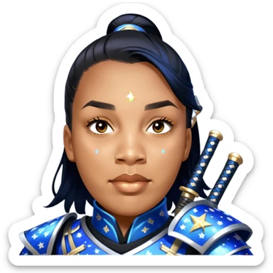 Celestial Samurai sticker