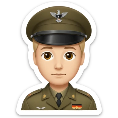 german soldier sticker