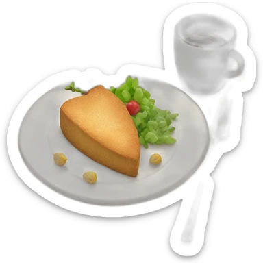 Chat qui mange un oiseau sticker