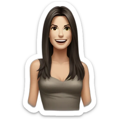 sandra bullock cantando sticker