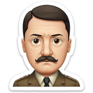 J’aimerais que tu me crée un Hitler sticker