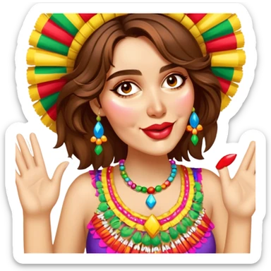 Joyful Reveler sticker