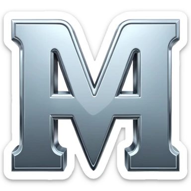 i want two letters AI sticker