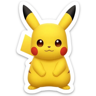Picachu ios sticker