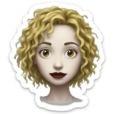 Emilie Tim burton sticker