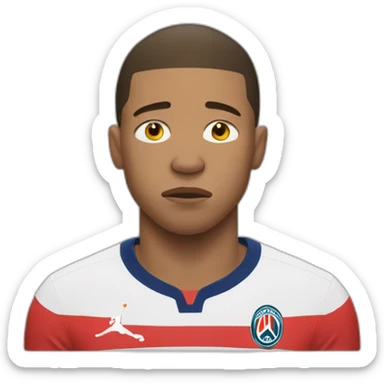 Mbappe crying sticker