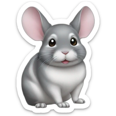 chinchilla sticker