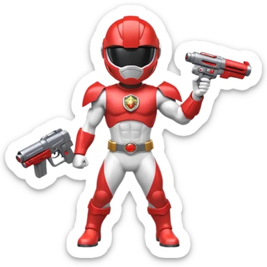 Power Ranger sticker